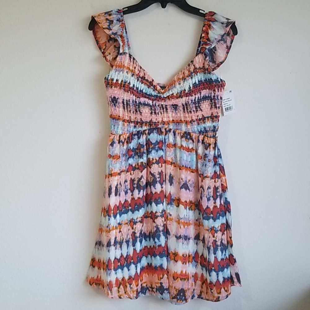 Crystal Doll Off Shoulder Mini Dress